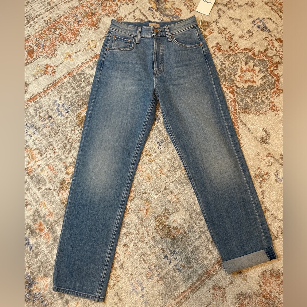 Mother The Tomcat crop jeans Sz 25 nwt